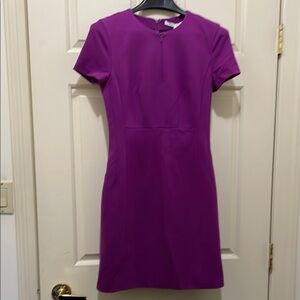Diane von Furstenberg Purple Pink Women's Dress (sz 2)